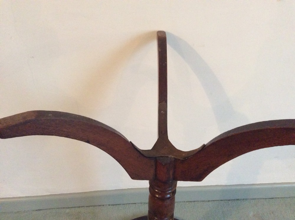 A small Georgian tripod wine table View IX