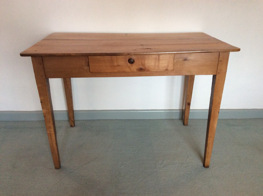 A French cherry wood side table