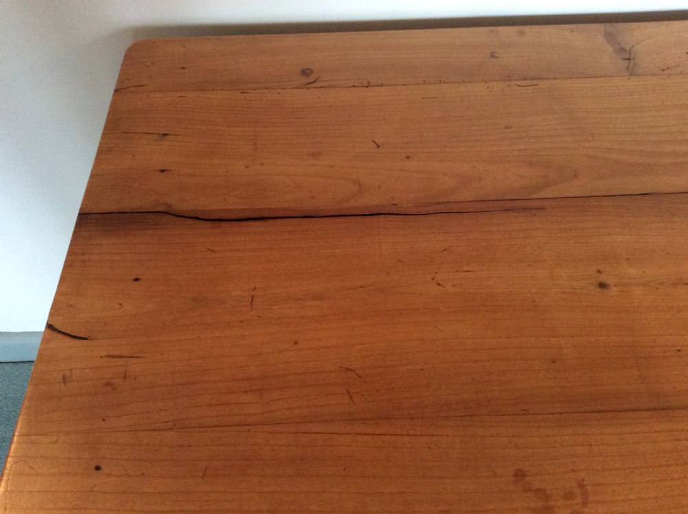 A French cherry wood side table View IV
