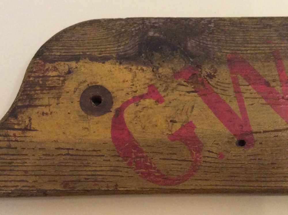 A GENUINE wooden fairground sign View VII