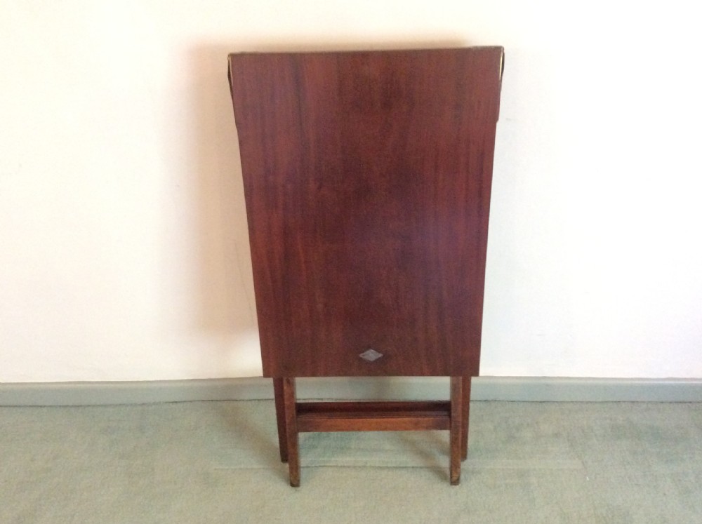 A Georgian folding campaign table View X
