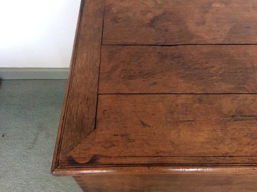 A Georgian oak trunk View IX