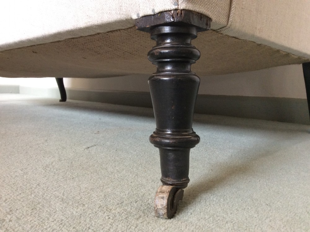 An antique french three seat sofa View III