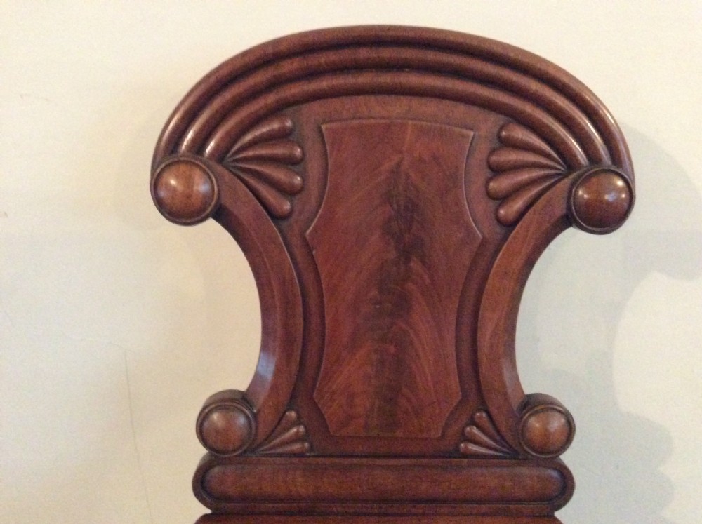 A good William IV hall chair View II