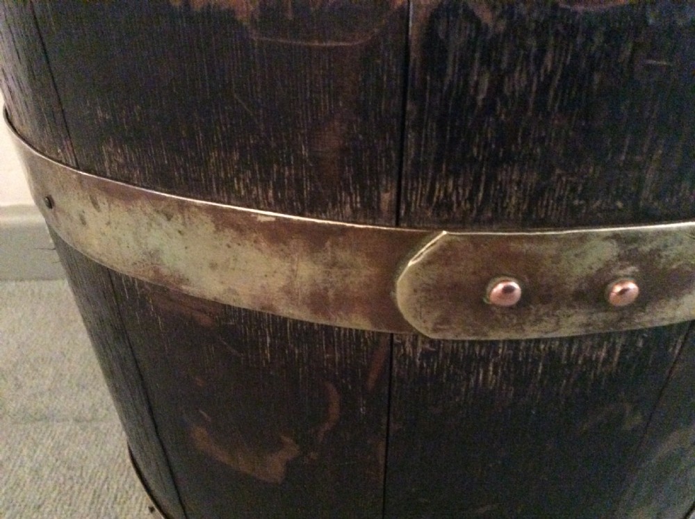 A near pair of antique peat buckets View III