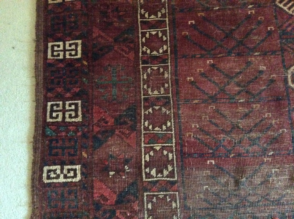 A 193cm x 145 cm antique rug View III