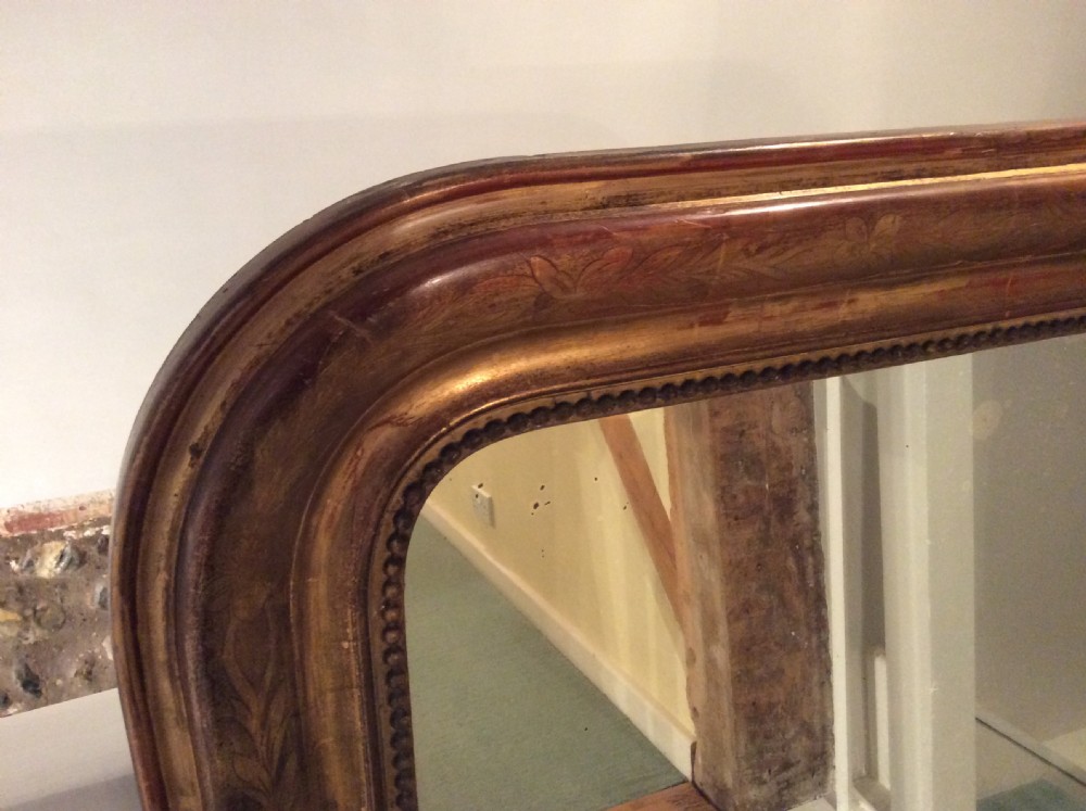 A French 19thC gilded mirror View II