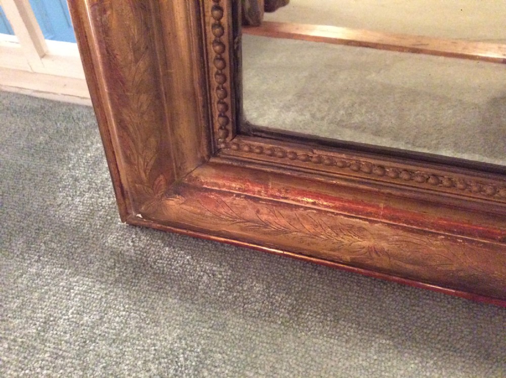 A French 19thC gilded mirror View III