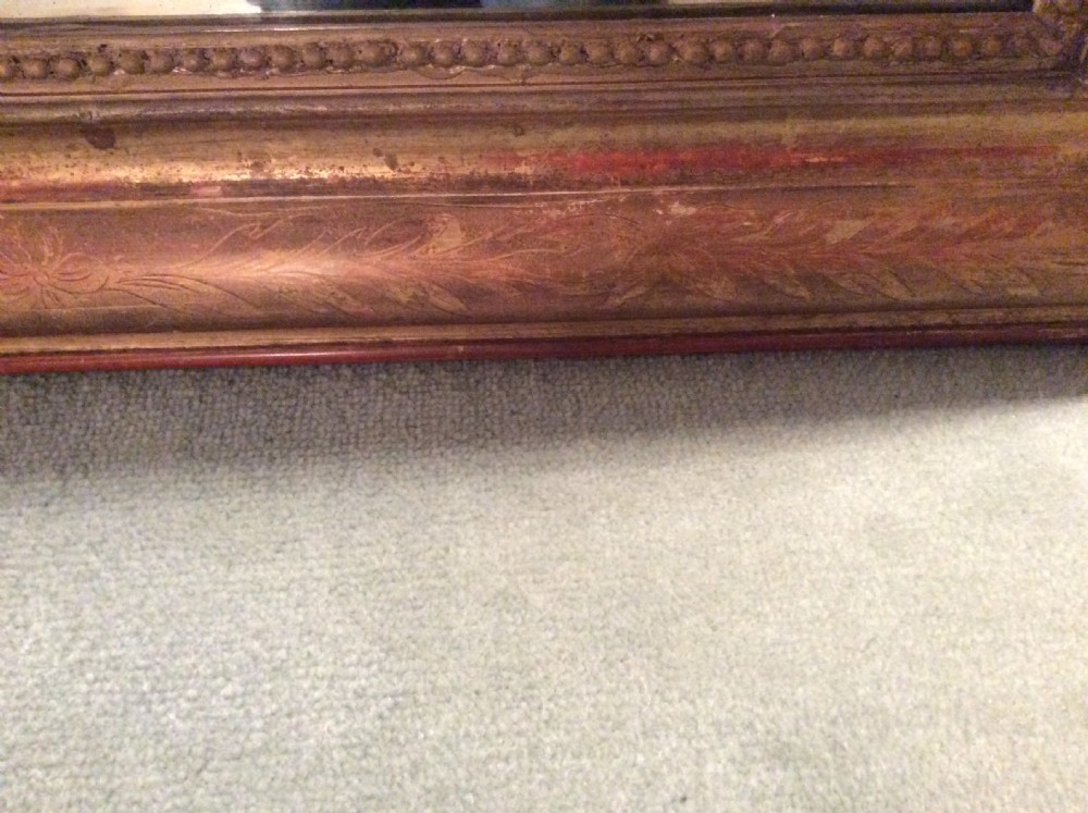 A French 19thC gilded mirror View IV