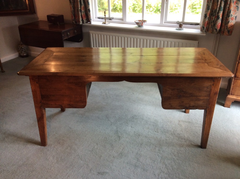 A very unusual French cherrywood desk View II