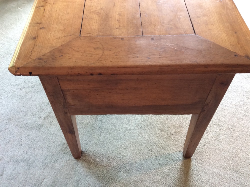 A very unusual French cherrywood desk View IX