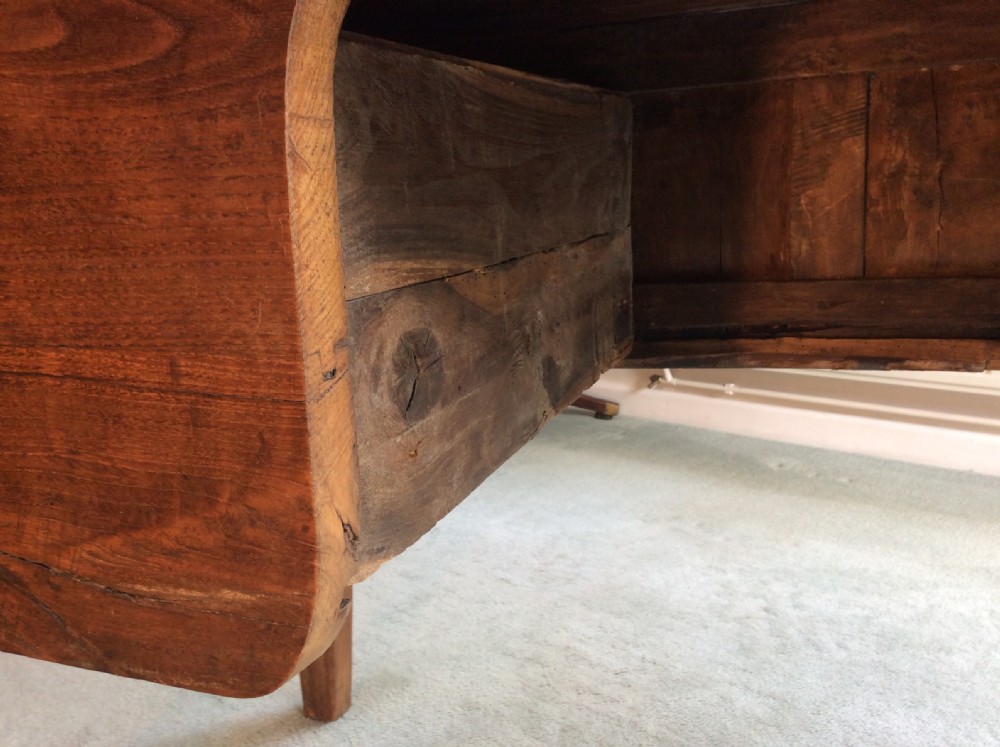 A very unusual French cherrywood desk View XII