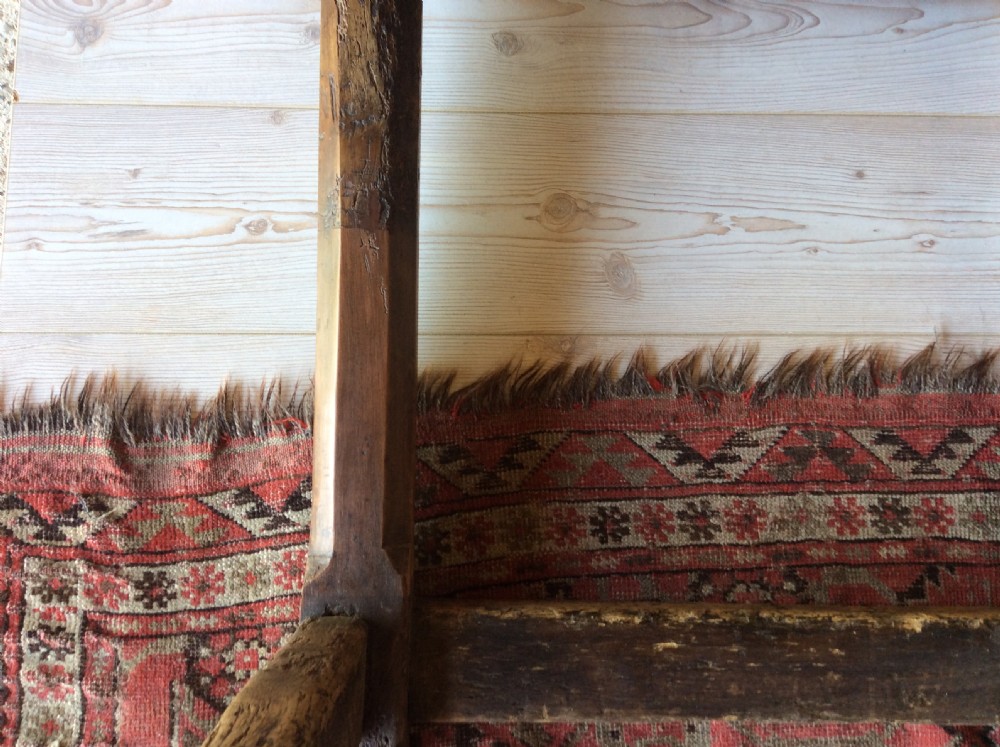 A 17thC French walnut refrectory hall table View XXIV