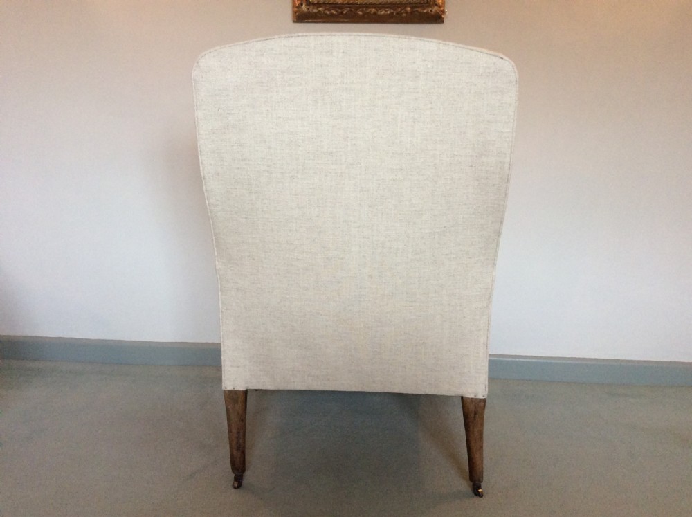 A good 19thC French upholstered armchair View VI