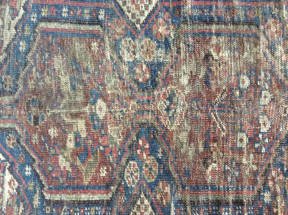 A small antique hall rug View III