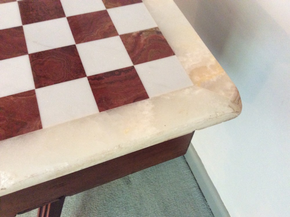 A 19thC chess table View IV