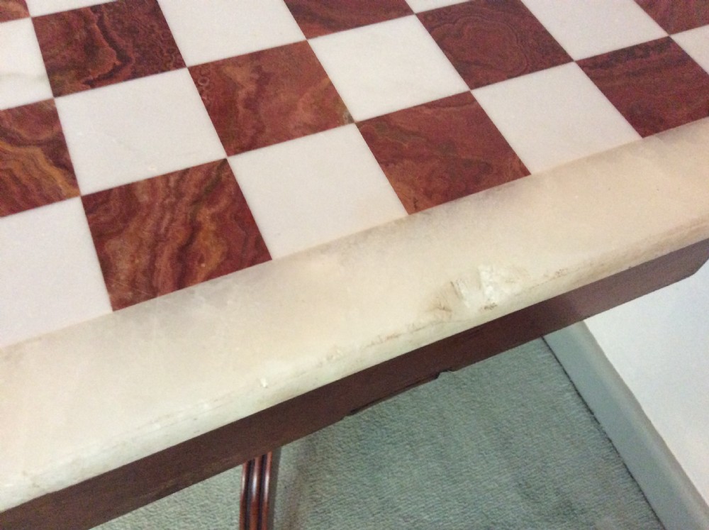 A 19thC chess table View V