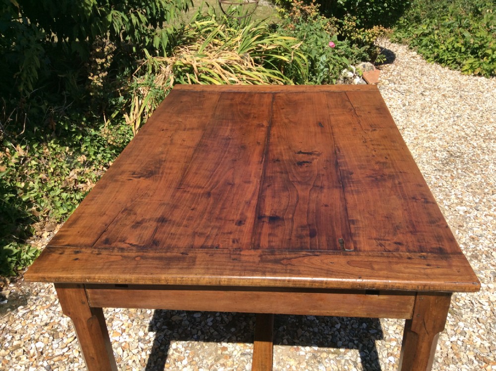 A French cherry extendable table View III