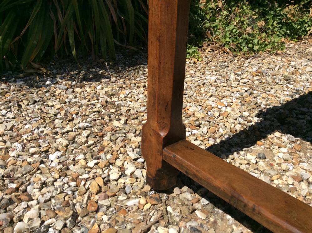 A French cherry extendable table View IV