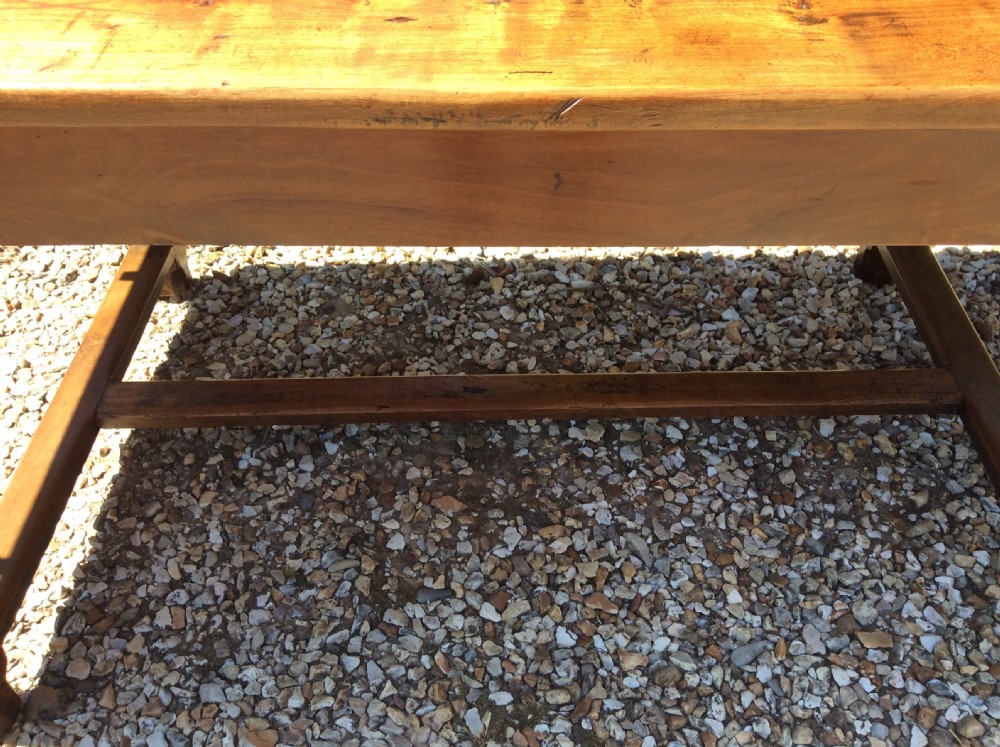 A French cherry extendable table View IX
