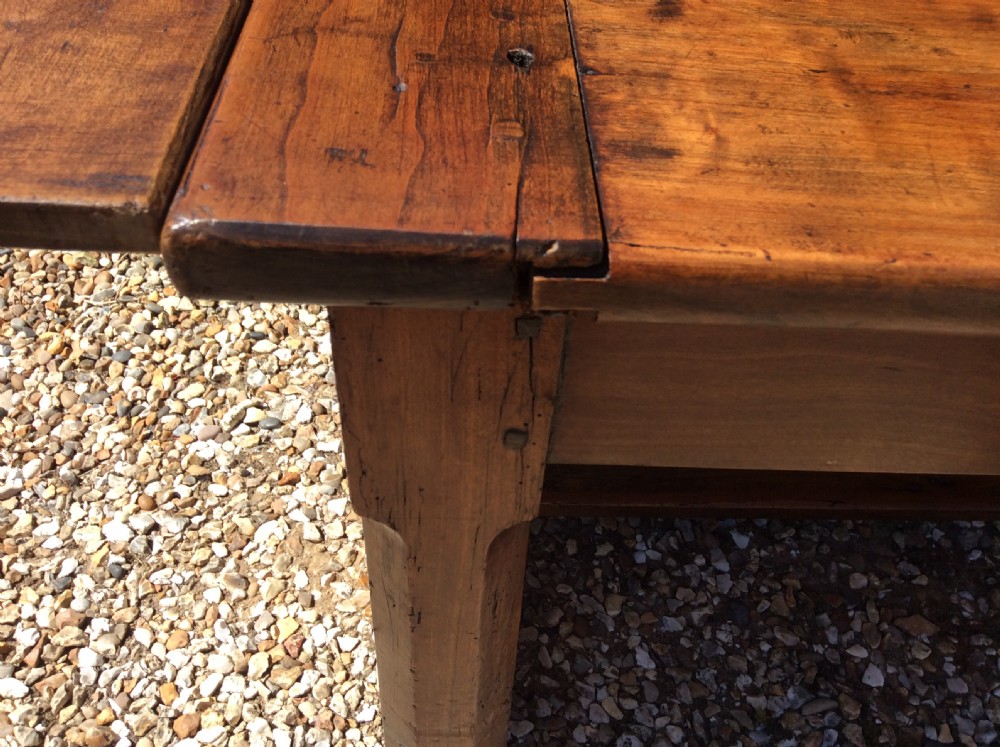A French cherry extendable table View XI