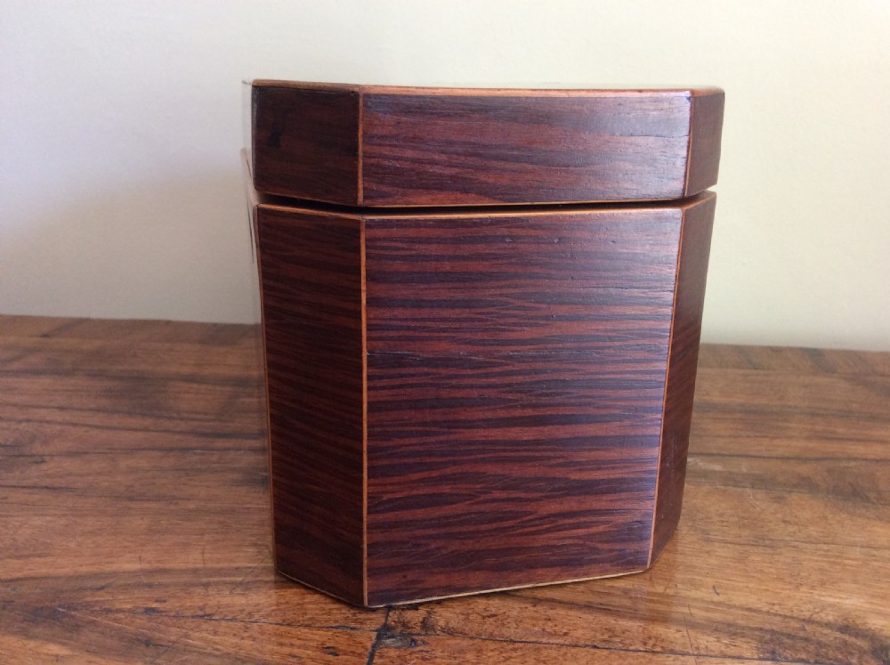 A Regency partridgewood tea caddy View IX