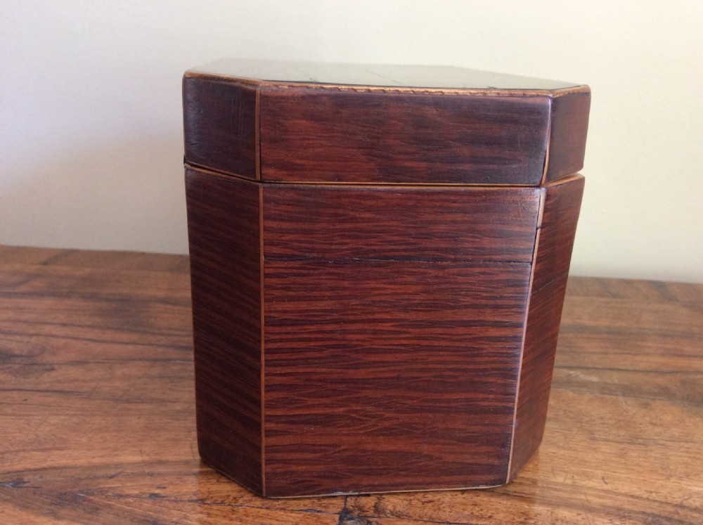 A Regency partridgewood tea caddy View XI