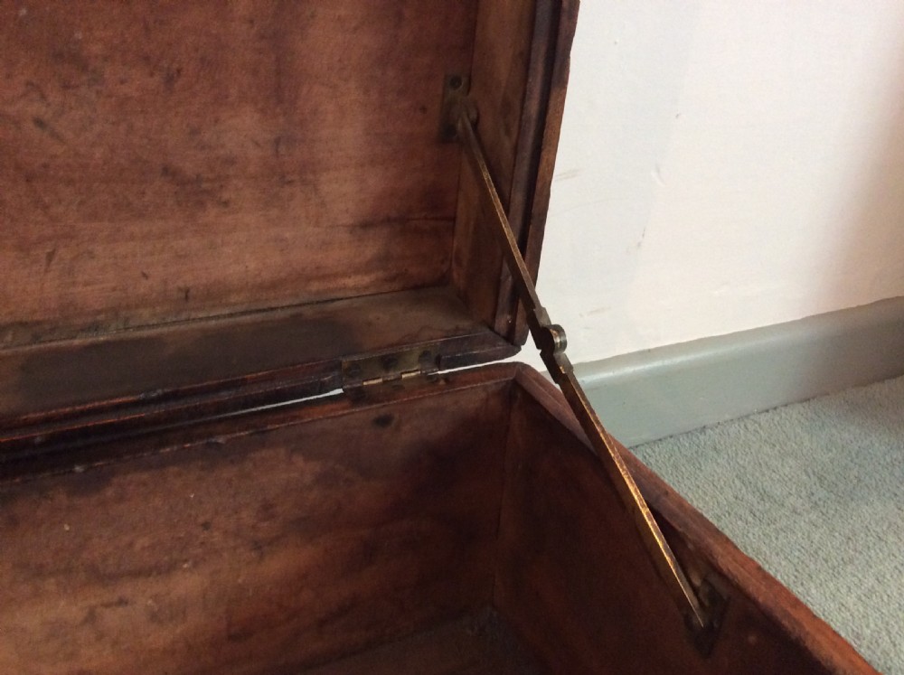 A  small19thC Camphor campaign trunk View X