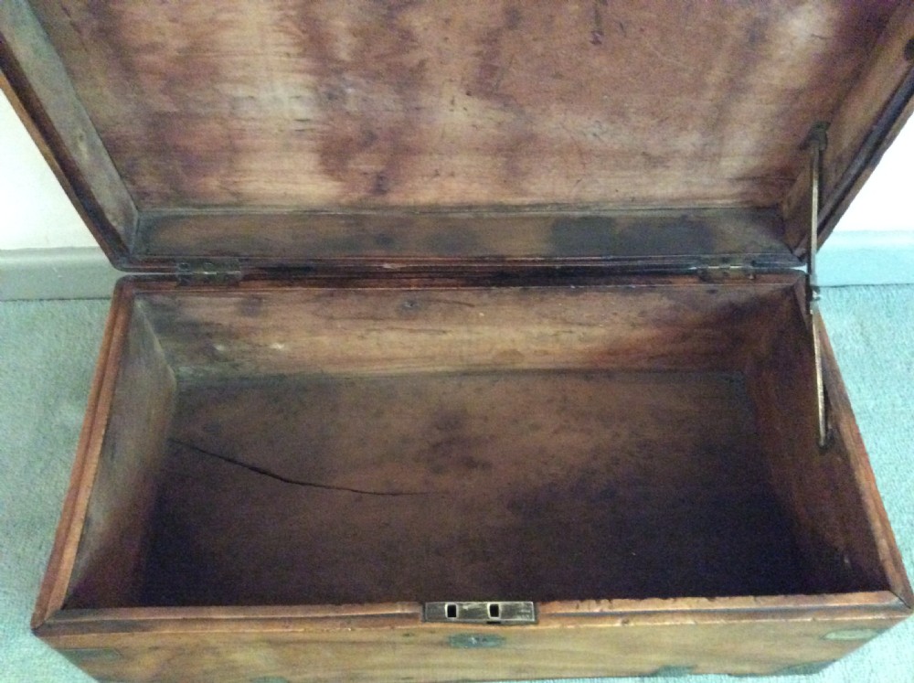A  small19thC Camphor campaign trunk View XII