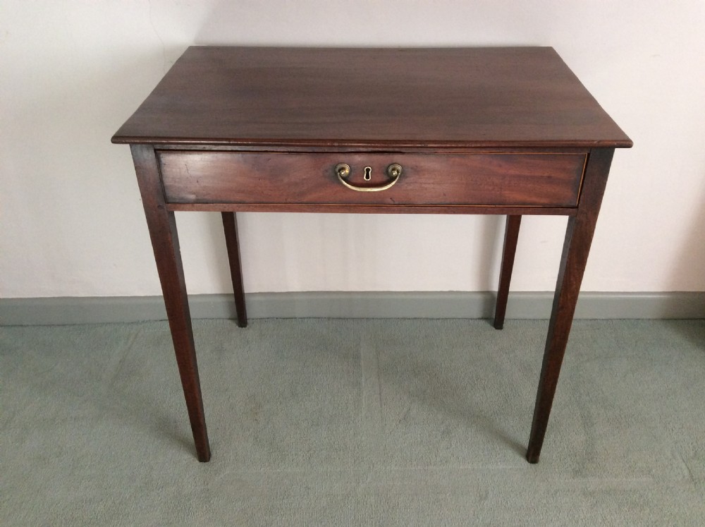 A Georgian mahogany side table View II