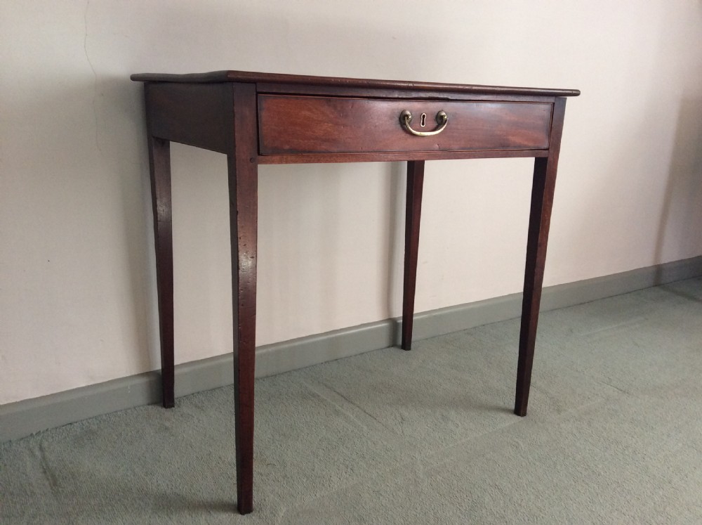 A Georgian mahogany side table View IV