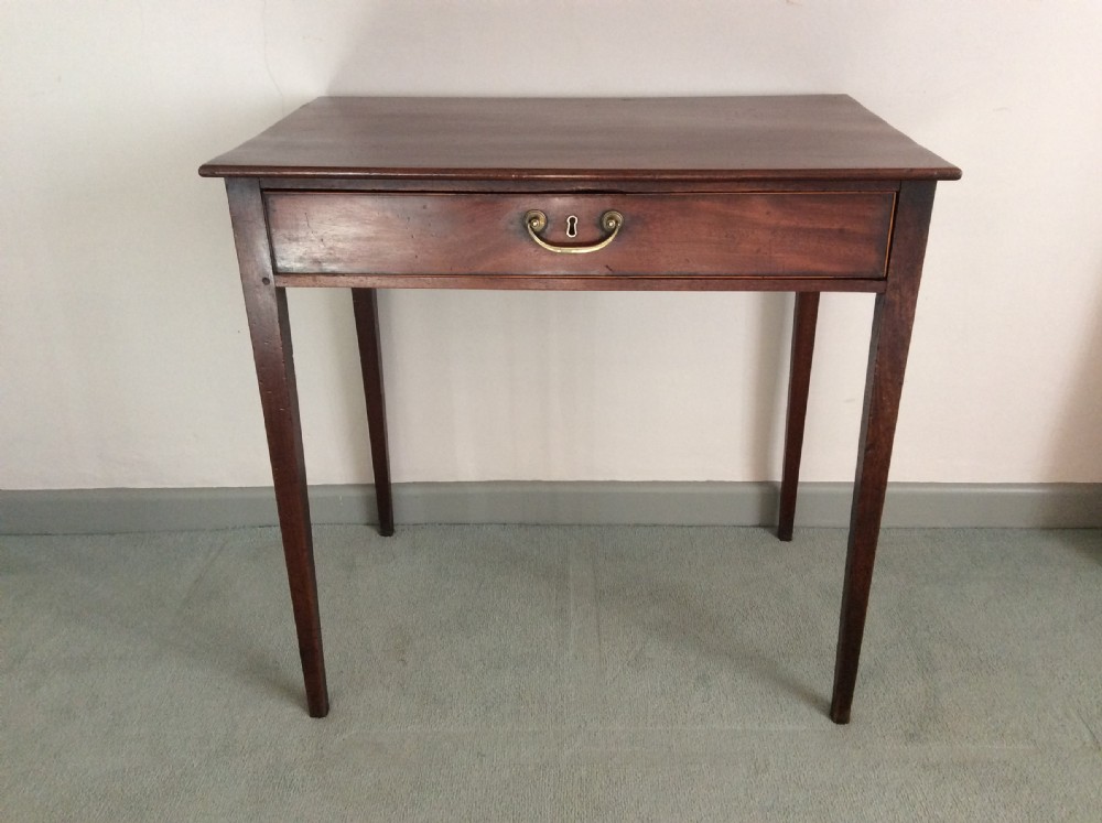 A Georgian mahogany side table View V