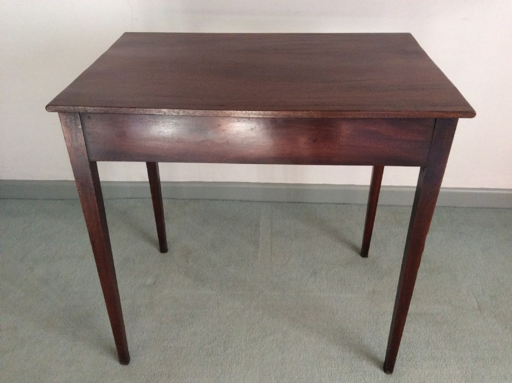 A Georgian mahogany side table View IX