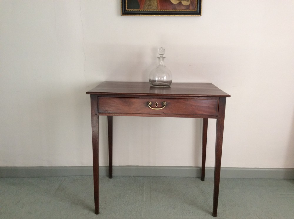 A Georgian mahogany side table View X