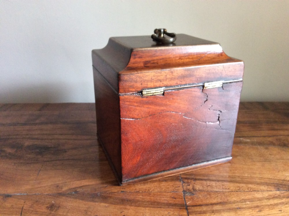 A Georgian Chippendale style single caddy View VIII