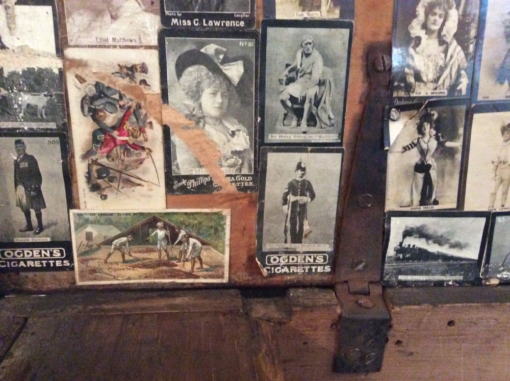 An early 19thC scumble painted trunk View XII
