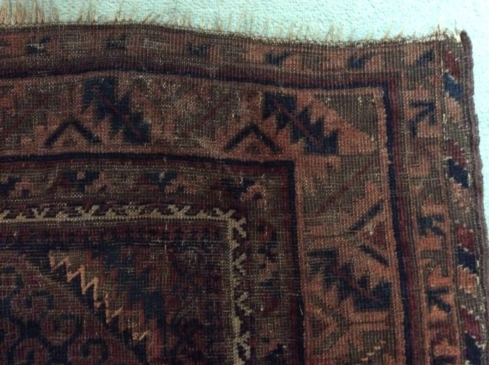 An antique rug 172 x 140 cm View VI