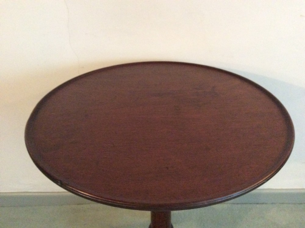 A Georgian dish top tripod wine table View III