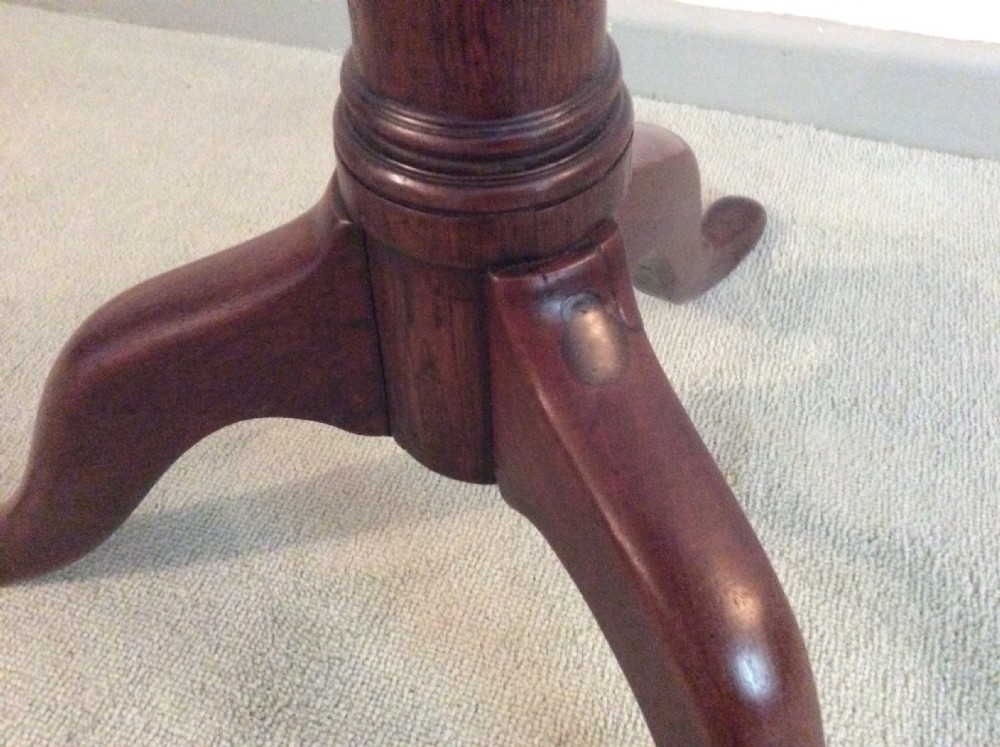 A Georgian dish top tripod wine table View X