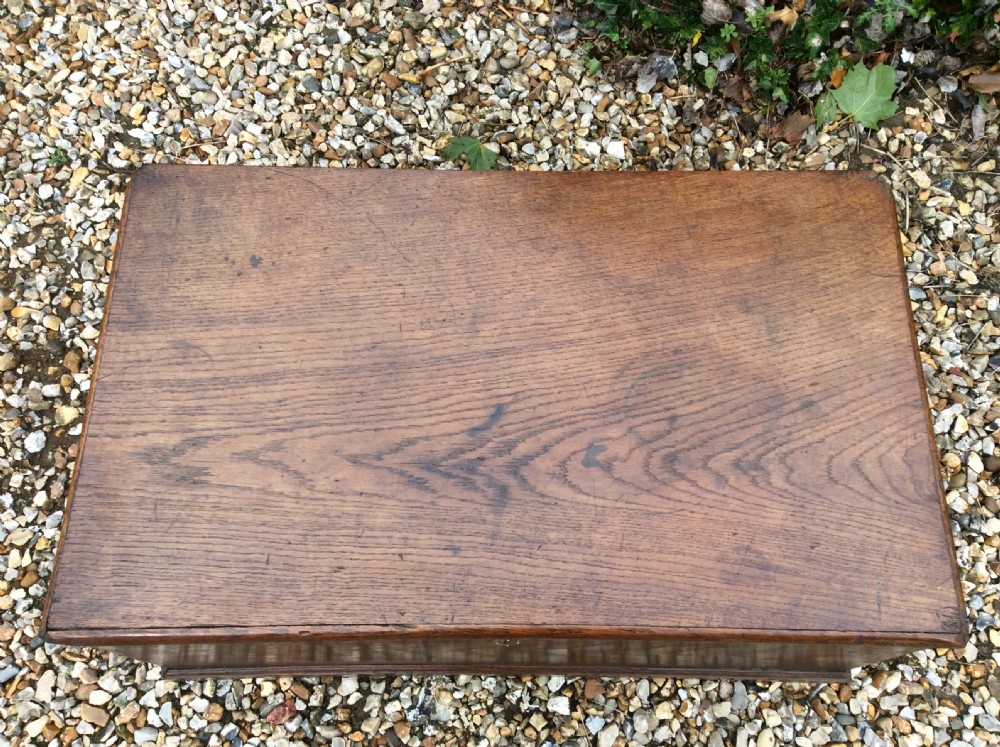 A 19thC oak and elm trunk View V
