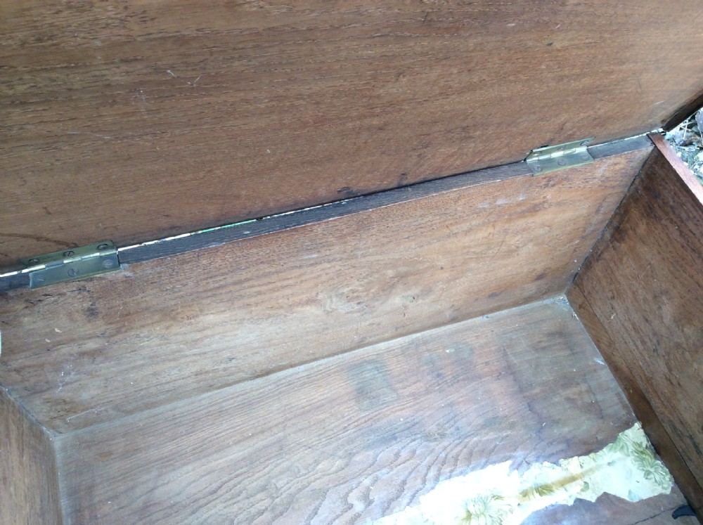 A 19thC oak and elm trunk View VII