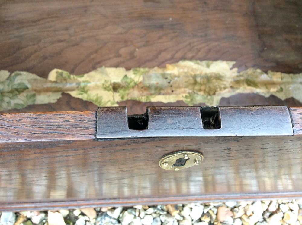 A 19thC oak and elm trunk View VIII