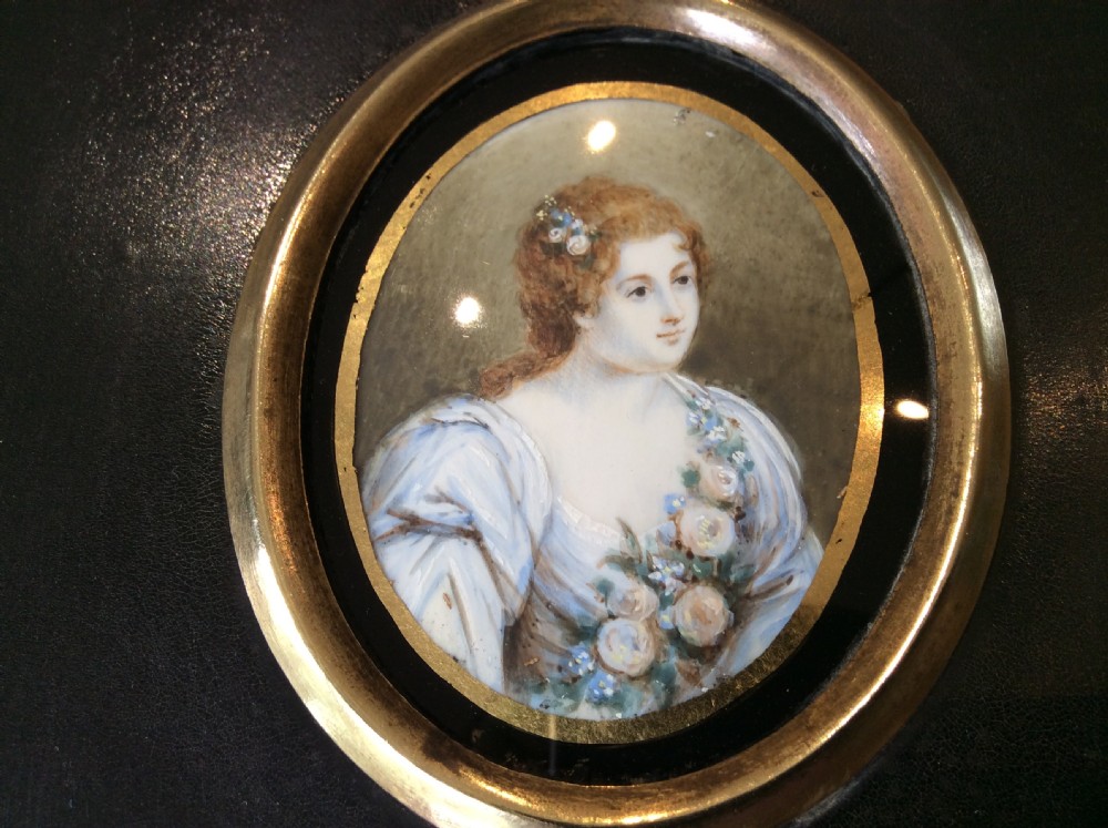 A 19thC miniature portrait View III