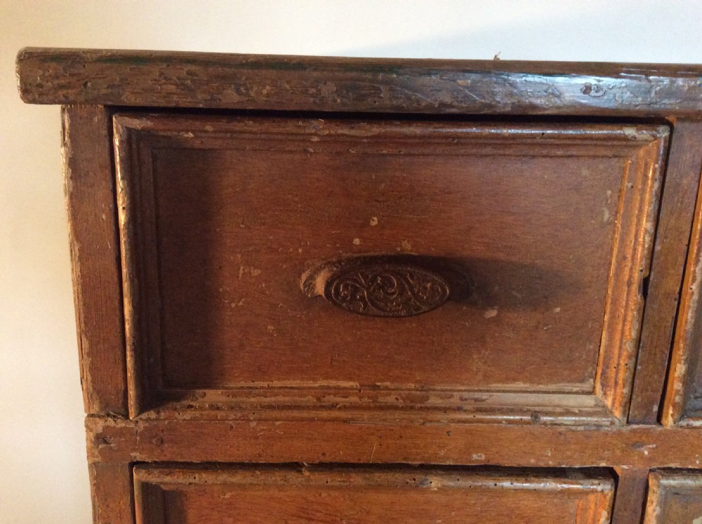A French apothecary style chest of drawers View II