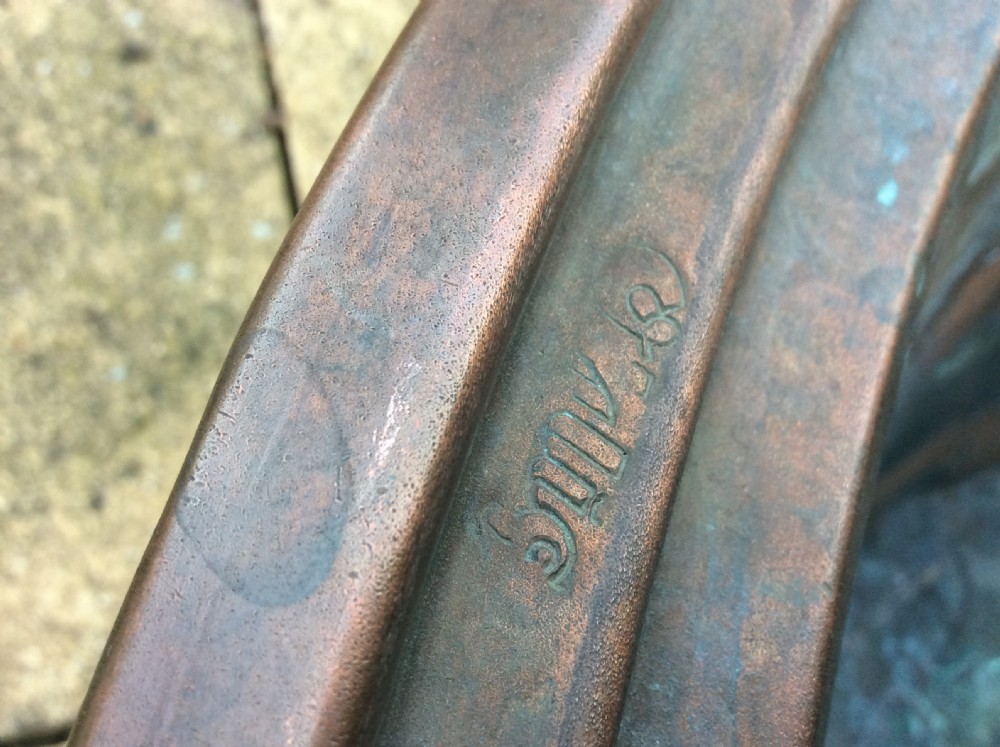 A French copper cheese vat planter View VI