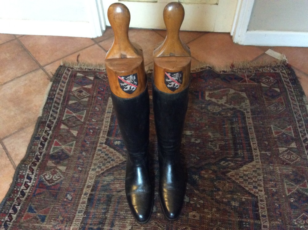A pair of decorative riding boots View VII