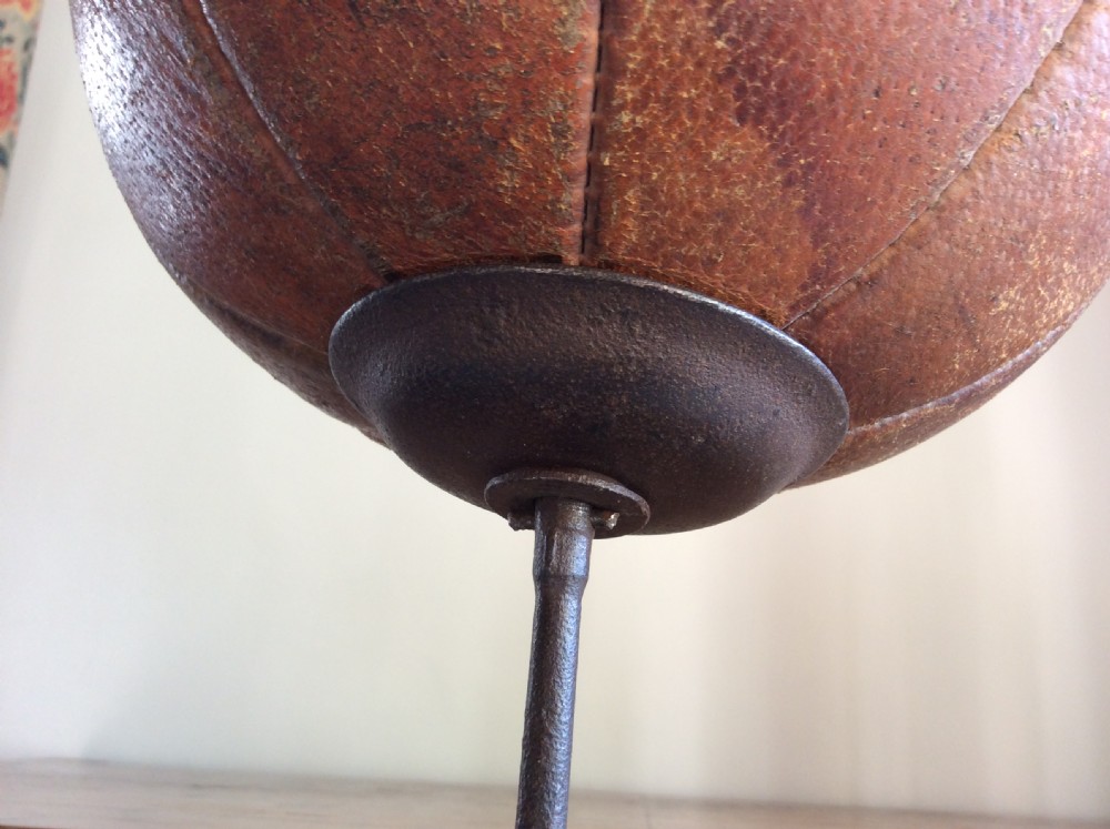 A boxing gymn sports punch ball View III