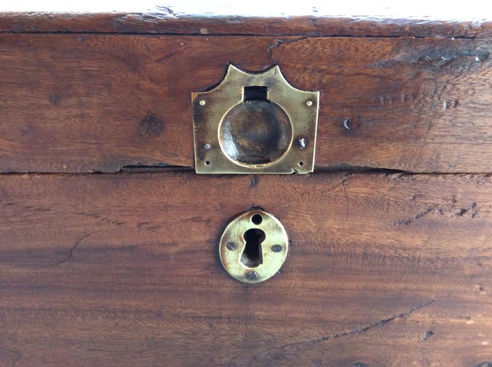 A 19thC Camphor wood campaign trunk View IV