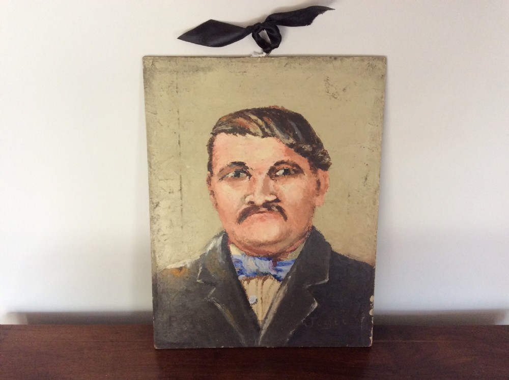 A portrait of 'Papa' by Francois Artiglia