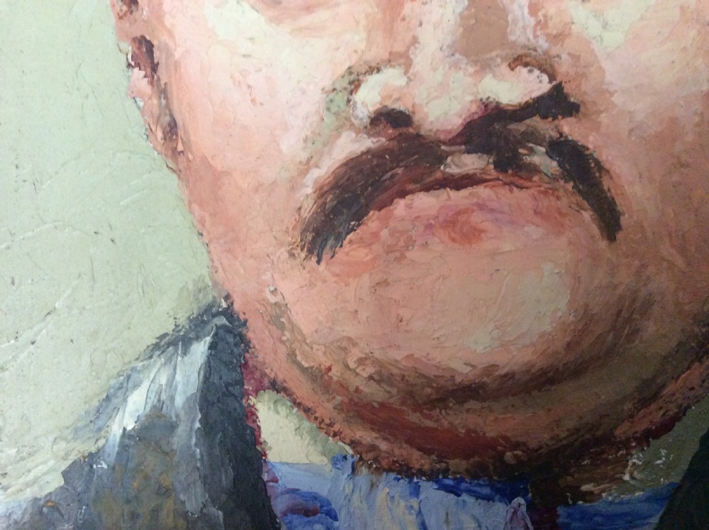 A portrait of 'Papa' by Francois Artiglia View II